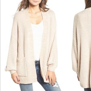 Drapey Sleeve Cardigan